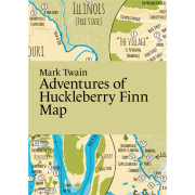 Adventures of Huckleberry Finn Map - Literary Map